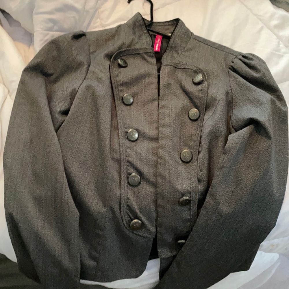 Grey dressy jacket